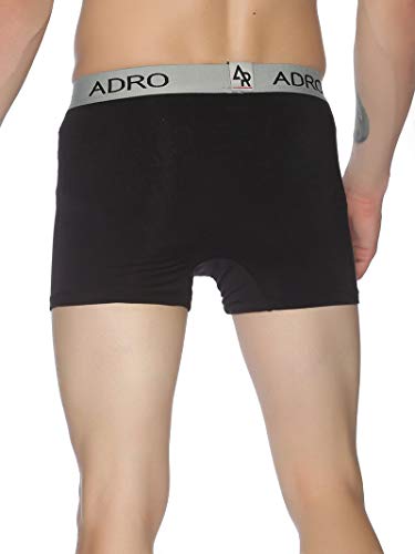 Image of ADRO Men's Solid Black Trunks