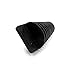 uxcell Black Rubber Motorcycle Muffler Wash Plug Fit for 33-62mm Outlet Dia