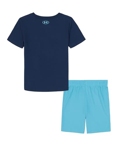 Image of Under Armour Boys 2-piece Short Sleeve T-shirt and Shorts Set, Outdoor Collection