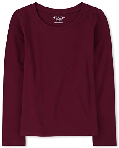 Image of The Children's Place Girls Basic Long Sleeve Layering Tees