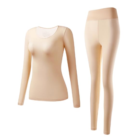 [FUNKEIMEI] 防寒インナー 上下セット レディース 超薄手 あったかインナー 肌着 防寒肌着 薄手 防寒着 保温インナー