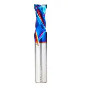 Amana Tool 46182-K CNC SC Spektra Extreme Tool Life Coated Compression Spiral 1/2 D x 1 CH x 1/2 SHK x 3 Inch Long Router Bit