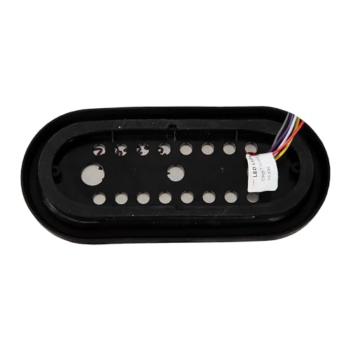 Image of Buyers Products 5626432 6 In Oval LED Stop Turn Tail Backup Strobe Light