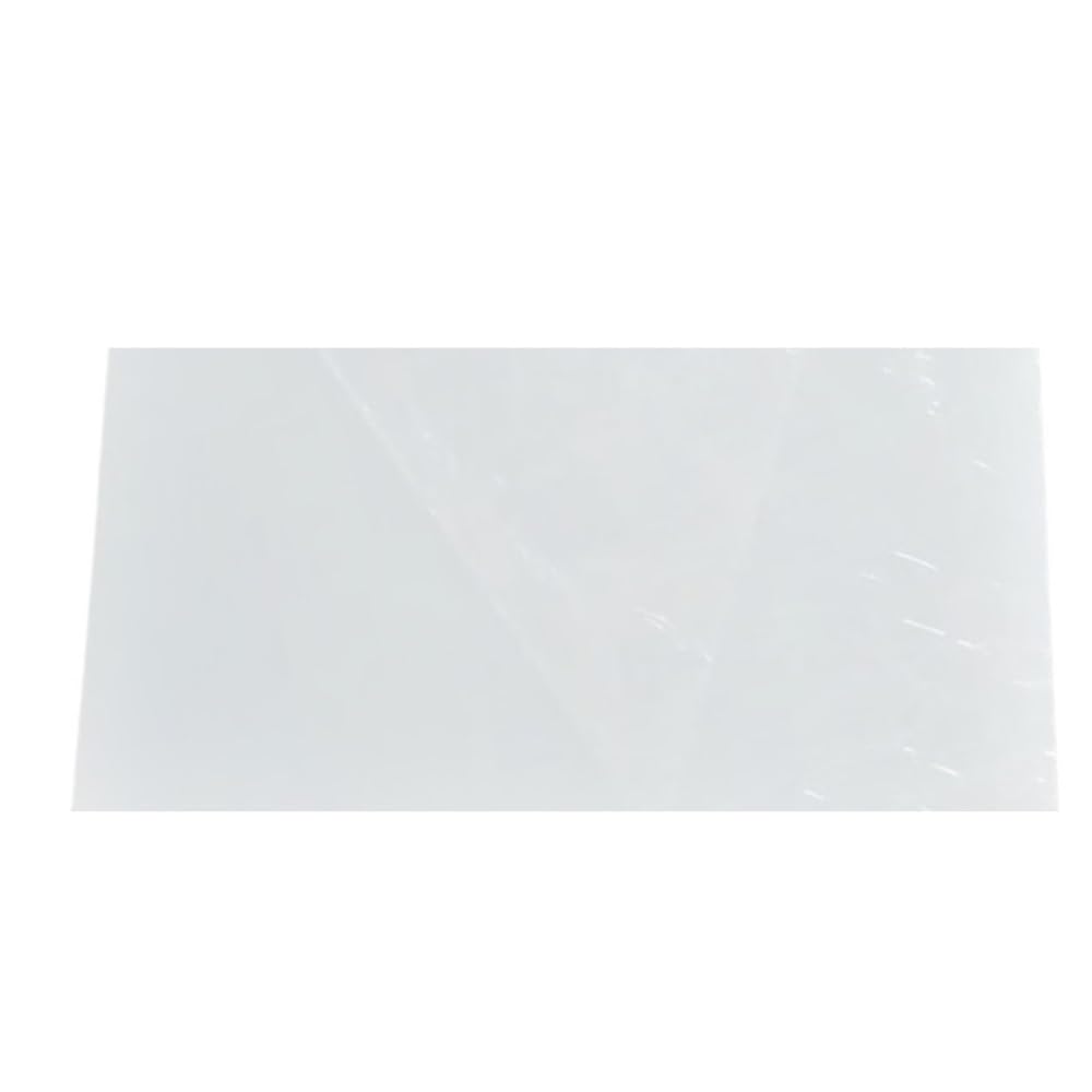 1 placa de silicona blanca de 50-1000 mm de largo, almohadilla de goma de silicona semitransparente, lámina fina for modelo(500 * 1000 * 1MM)