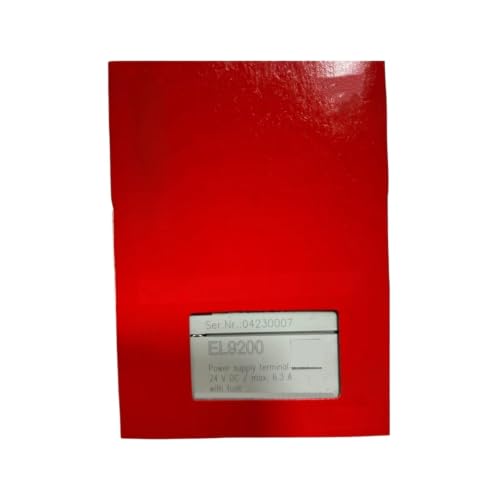 Módulo de terminales EL9200 Beckhoff de 24 VCC con fusible para armarios
