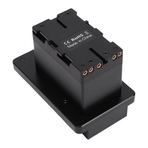 Adaptador de batería V-mount Jiawu con chip decodificado de alta seguridad para BP-U30 6