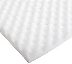 Colchonete Conforto Ortopédico Espuma Caixa De Ovo 190x80x4cm Massageadora Alveolada Anti Escaras Para Soneca