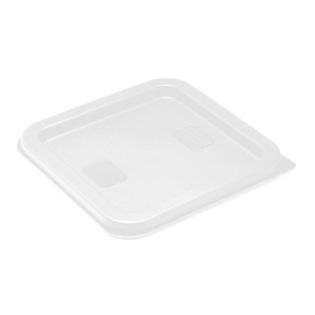 Vogue Hygiplas Square White Lid to fit, 1.5-3.5 Ltr