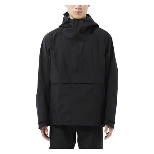 [MAEGAKI] MG003 GORE PL RAIN JACKET �S�A�e�b�N�X ���C���W���P�b�g GORE-TEX ���C���E�F�A �h�� �J�� (LL, �u���b�N)