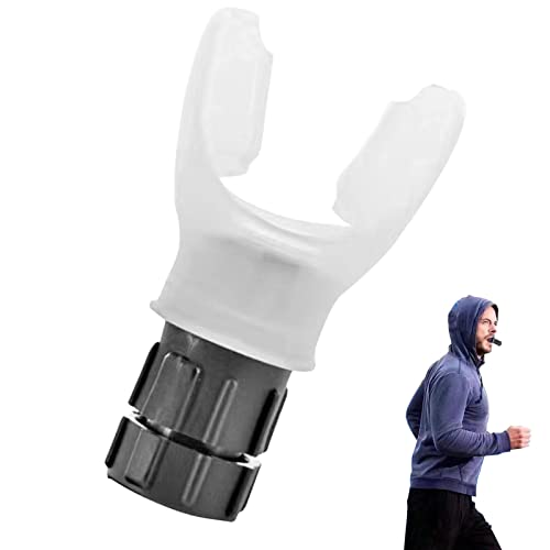 WOTEG Exercice respiratoire pour Les poumons,Outil d'entraînement respiratoire Portable pour Les poumons | Appareil d'entraînement d'endurance avec résistances réglables