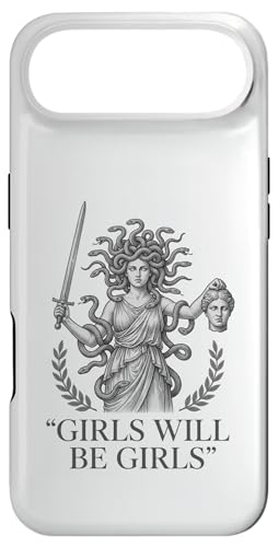 Girls Will Be Girls Woman Feminist Medusa Funny �X�}�z�P�[�X iPhone Air �p