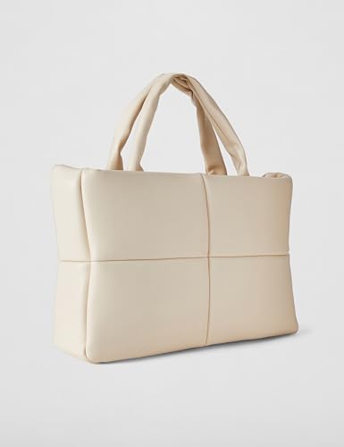 Image of Lavie Luxe Women's Puff Small Solid Tote Handbag for Women | Tote Bag for Work | Ladies purse | Stylish Shoulder Bag | Ladies Gift