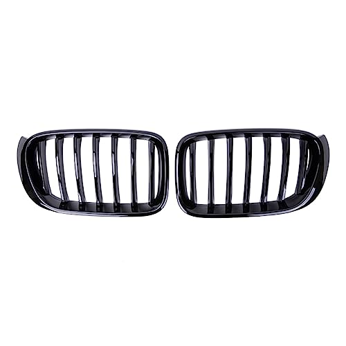 Calandre avant pour BMW X3 X4 F25 F26 grille aération noir brillant