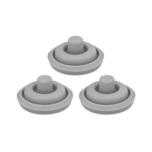 [3 UDS] Junta Indicadora de Cocción para Olla a Presión WMF Perfect y Perfect Plus – Goma de Silicona Ø3cm – Compatible con Ollas 2,5L a 8,5L – Recambio para Goma Olla WMF Perfect