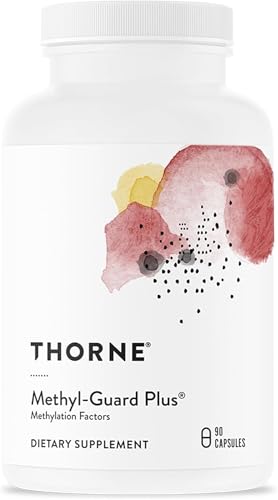 THORNE Methyl-Guard Plus - Active Folate (5-MTHF) with Vitamins B2 B6 & B12 - Supports Methylation & Healthy Level of Homocysteine - Gluten Dairy & Soy-Free - 90 Capsules - 30 Servings