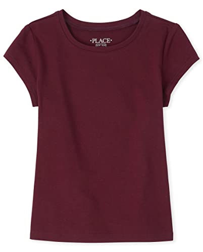 Image of The Children's Place Girls Basic Short Sleeve Layering Tee