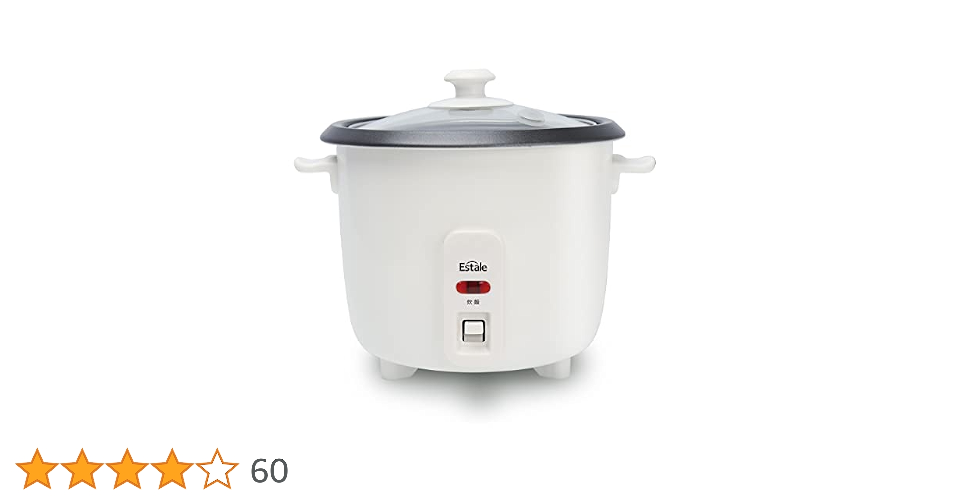 EStale 炊飯器 ホワイト Amazon.co.jp : マクロス Estale 1.5合炊き 炊飯器 ララクック
