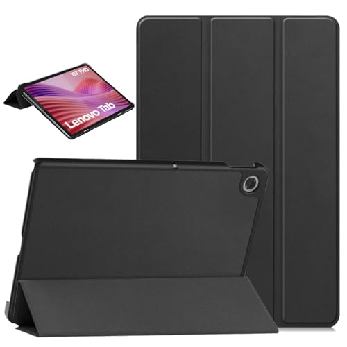 XLTTONG Funda inteligente para Lenovo Tab 25.7 cm 2025 TB311FU, soporte delgado para Lenovo Tab K10 2nd 25.7 cm, compatible con encendido y apagado automático (negro)