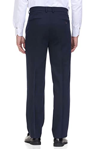 Image of Soojun Men's Classic Fit Flex Waist Flat Front Dress Pant