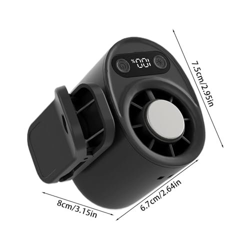 Ventilateur USB portable à clip idéal pour le camping et la plage - 6