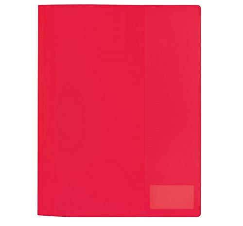 Preisvergleich Produktbild Herma Schnellhefter A4 rot transluzent PP 3St. (19490)