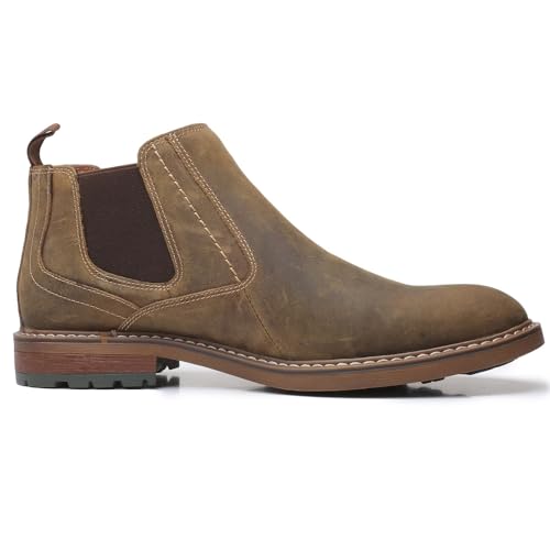 Image of Arkbird Chelsea Boots for Men Genuine Leather Oxford Casual and Formal Ankle Dress Boot