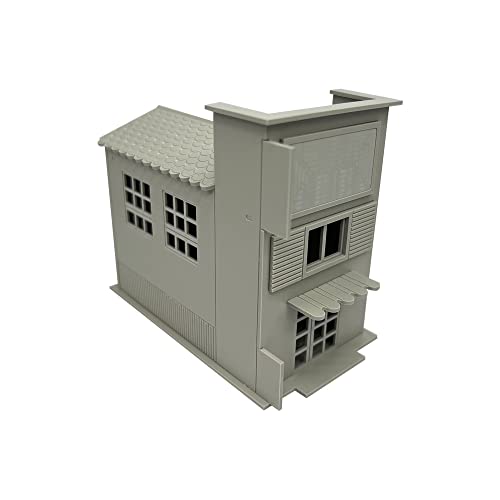 Magasin Western Miniature Échelle N 1:160 Détails Façade Bois Outland