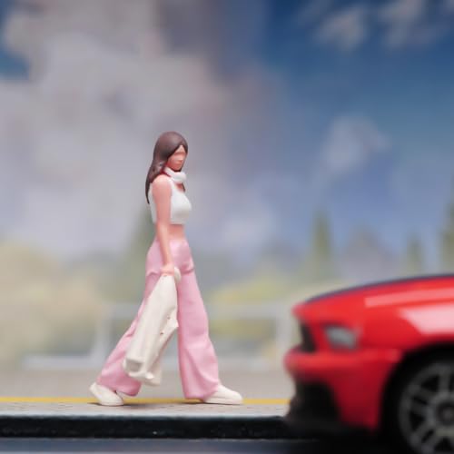 Figurine d'été AMITD 1/24 pour diorama urbain et décor miniature