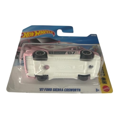 Hot Wheels Ford Sierra Cosworth 1:64 Rosa Modelo 2026 miniatura 5