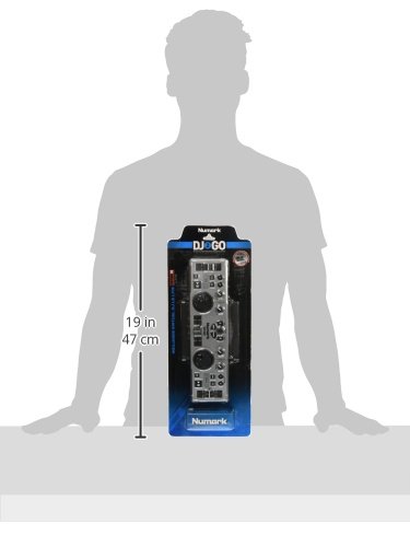 Numark DJ 2 Go Ultra-Portable USB DJ Controller for Mac or PC