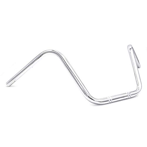 Barra de manillar de 22 mm para Chopper Bobber Cruiser Custom(Cromo)