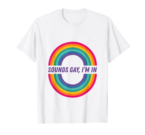 LGBT Pride Sounds Gay Camisa Regalo Gay Lesbianas Marcha Hombres Mujeres Camiseta