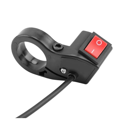 Interruptor de faro para manillar de motocicleta con boton on off estanco para moto