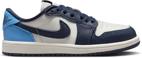 Jordan 1 Low OG Retro Little Kid's PS 'Obsidian' - (FQ5436 400) - 1.5y2