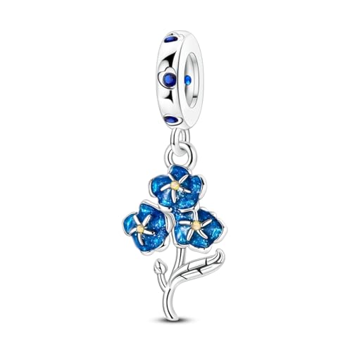 Image of 925 Sterling Silver Charms,Hypoallergenic Beads,Compatible with Pandora Bracelets and Necklaces,Women Holiday Gift Pendants