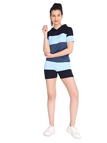 Image of CHKOKKO Women's Regular Cotton Regular Fit Plain Shorts for Women