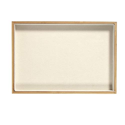 BOCAR Bamboo Drawer Jewelry Display Showcase Stackable Organizer Holder for Necklace Bracelet Ring Earring (ZZ-KP-beige) BOCAR Bamboo Drawer Jewelry Display Showcase Stackable Organizer Holder for Necklace Bracelet Ring Earring (ZZ-KP-beige)