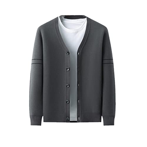 Cardigan d'hiver homme pour les journées froides en coton épais