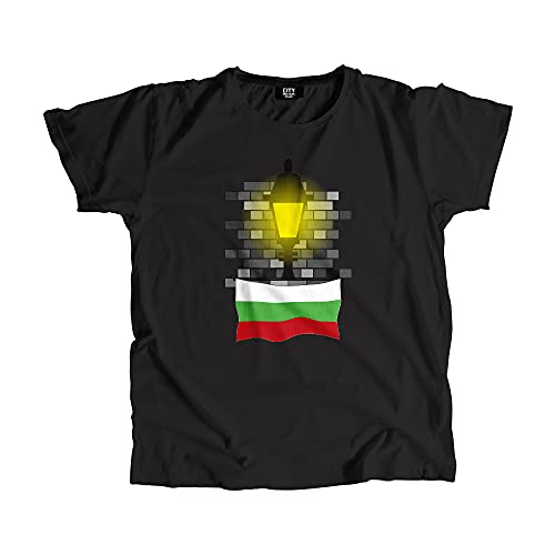 T-shirt Bulgaria Street Lamp Bricks fini les hauts sans forme et fragiles
