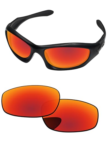 Image of Replacement Lenses for Oakley Monster Dog Sunglass - Precision Fit, UV Block & Impact Resistant