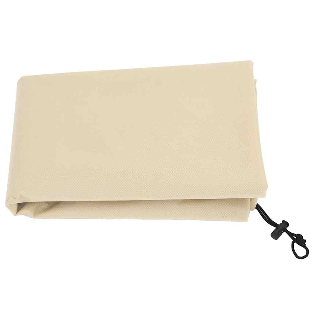 Tessuto antigelo per piante con coulisse, 4 pezzi, 70 g/m², 0,8 x 1 m, tessuto non tessuto traspirante per freddo invernale e vento, beige, per giardino, terrazza, balcone