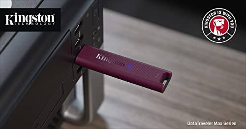 Kingston DataTraveler Max Type-A 1TB High Performance USB Flash Drive USB 3.2 Gen 2 Up to 1000 MB/s Sliding Cap Design DTMAXA/1TB