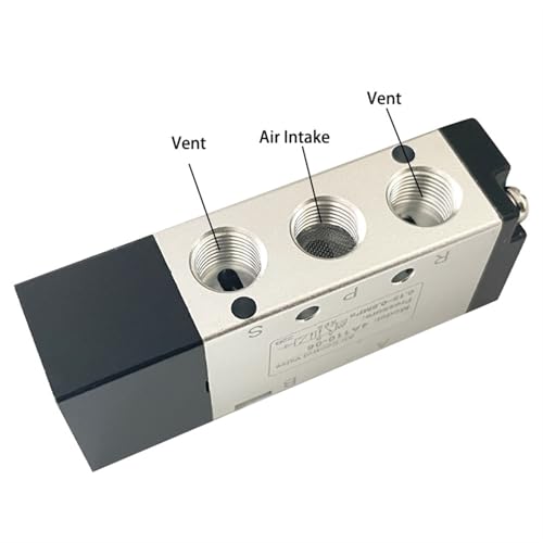 Válvula de control de aire 4A420-15 neumática para cilindros y automatización 6
