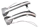 Für BMW 5er 6er 7er F10 F11 F07 F06 F12 F13 F01 F02 2010-2017 Dynamischer LED Rückspiegel Blinker Blinker, Gelb Kristall