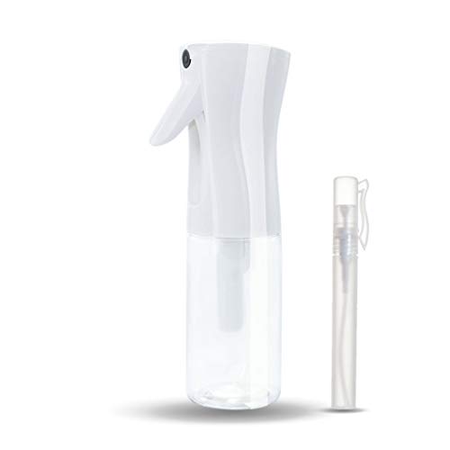 DIKOO Hair Spray Bottle, Refillable Cosmetic Containers Hair Water Bottle Continuous Aerosol Misting Spray Bottle for Hairstyling, Cleaning, Plants, Skin Care