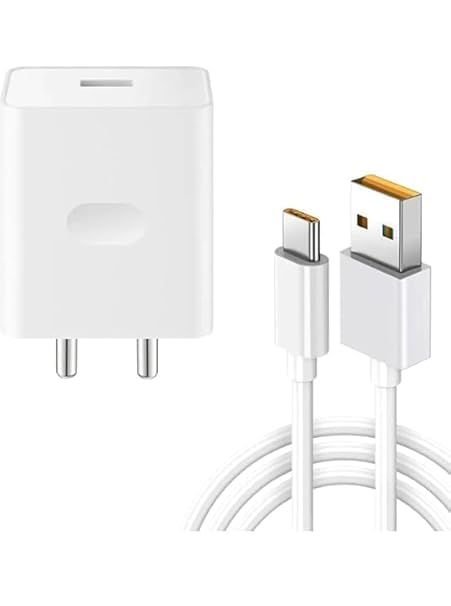 Image of Original 80W Super Vooc Charger for Realme 12 pro plus /11 pro plus /11 /10 /9 Pro /Narzo 60 Pro /60 /50 /50 pro /30 (Adapter+ Cable) (Feb133)