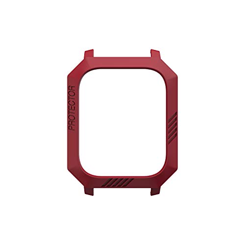 Image of SIKAI CASE Bumper Case Cover Anti-Scratch Lightweight Shockproof Screen Protector for Huami Amazfit GTS Smartwatch (Red)
