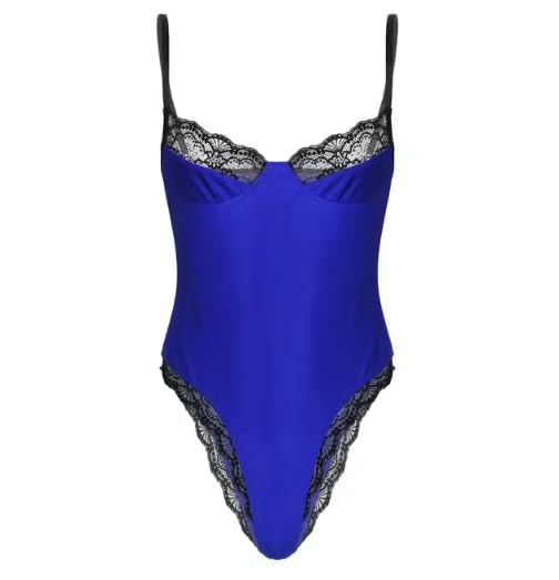Soutien-gorge sans fil avec bordure en dentelle et bretelles spaghetti pour homme