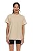 BILLIONHATS 6 Pack Womens Cotton T-Shirts, Crew Neck Short Sleeve Baggy Loose Tops Tees Color Assorted, Size X-Large