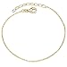 Produktbild Materia Armband Sterling Silber 925 Damen Gold Armkette SA-124-Gold